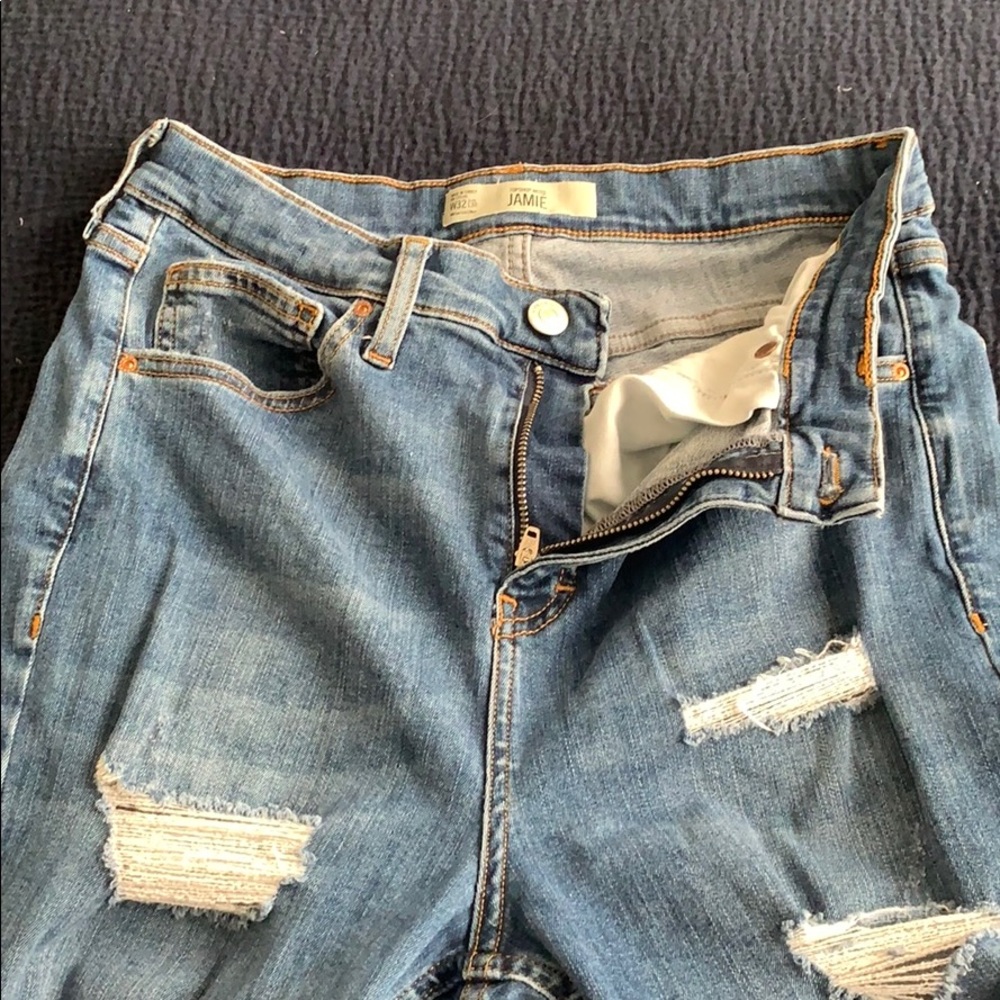 High Waist Topshop Jaime Pants *REPOSH*